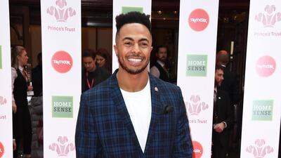 Presenter Tyler West arrives at The Prince's Trust Awards held at the London Palladium on March 11, 2020. Getty Images