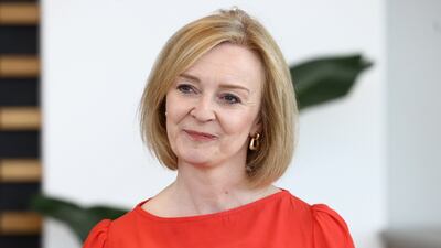 British Foreign Secretary and Conservative leadership candidate Liz Truss. Getty