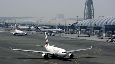Dubai International this year closed its southern runway for 20 days before closing the northern runway for 60 days for upgrades. Kamran Jebreili / AP Photo