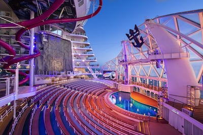 The AquaTheatre on 'Wonder of the Seas' will debut new show inTENse featuring the venue’s first all-female cast.