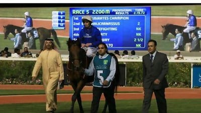 Saeed bin Suroor, left, the Godolphin trainer, is confident Khawlah will not lack for fitness tonight despite a near four-month lay-off.
