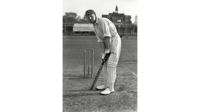 Ernest Tyldesley, above, was part of the England team when Wally Hammond made his England Test debut against South Africa in Johannesburg in 1927. Tyldesley scored a century as England won by 10 wickets. Colorsport / Shutterstock