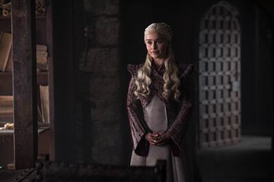 Emilia Clarke as Daenerys Targaryen. Photo: HBO