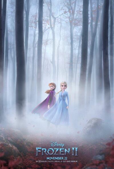 'Frozen II' seems to have a much more autumnal feel than its predecessor. Courtesy Disney