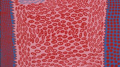 Yayoi Kusama Heart, 2013 Acrylic on canvas 194 x 194 cm © Yayoi Kusama Image courtesy of Ota Fine Arts, Tokyo / Singapore Sharjah Art Foundation Collection