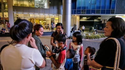 The earthquake has triggered a tsunami warning. EPA