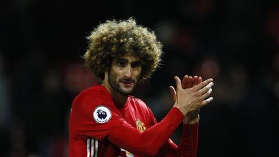 Manchester United's Marouane Fellaini. Jason Cairnduff / Reuters