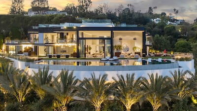 The home is nestled in greenery and was built by celebrity reconstructive surgeon Alex Khadavi. Courtesy Joe Bryant
