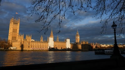 The British Houses of Parliament in London at sunrise. Reuters