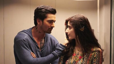 Telugu actor Harshvardhan Rane and Pakistani starlet Mawra Hocane in the romantic drama Sanam Teri Kasam. Courtesy: Eros International