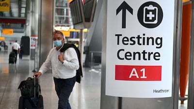 Travellers arriving from France to the UK will need to quarantine. AFP