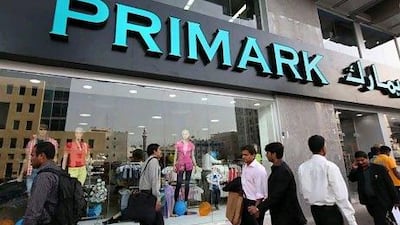A Primark store, masquerading as the budget brand from the United Kingdom, has opened on Bank Street in Bur Dubai. Pawan Singh / The National