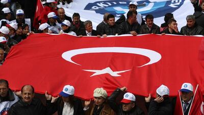 Turkey can play a major role in the future of the region if it leaves its own ambitions at bay. Adem Altan / AFP