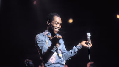 Fela Kuti performing at Vredenburg in Utrecht, the Netherlands, in 1988. Getty Images