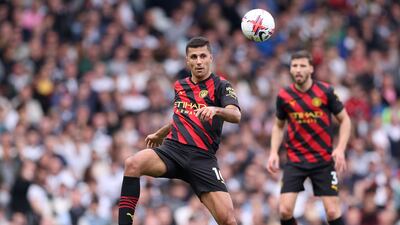 Rodri - 6 Got back in time to stop Vinicius from testing Ederson in the tenth minute. Not as effective as usual. Getty