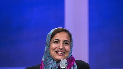 Sheikha Lubna Al Qasimi, Minister for International Cooperation and Development, is the region’s most powerful woman in government. Lucas Jackson / Reuters