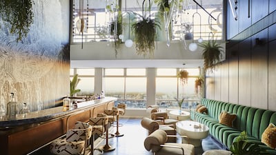 An interior view of the Centre Point penthouse.