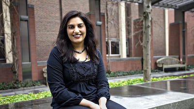 Rahilla Zafar helped to launch the Centre of Entrepreneurial Leadership at the Springside Chestnut Hill Academy in Philadelphia. Jared Gruenwald for The National