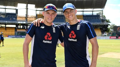 Sam, left, and Tom Curran (England): They made their international debuts in back-to-back years - in 2017 and 2018 - and have a bright future ahead of them. Getty Images