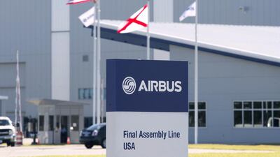 The Airbus US manufacturing facility in Mobile, Alabama. Michael Spooneybarger / Reuters