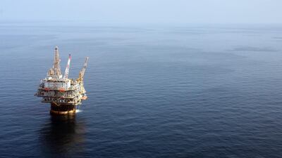 Chevron's Genesis Platform in the Gulf of Mexico. The firm will buy Anadarko for $33 billion. AP