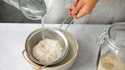 'Ricezempic' entails drinking the water in which uncooked rice is soaked. Getty Images