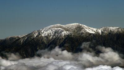A snow-capped Mount Baldy. Photo: Doc Searles
