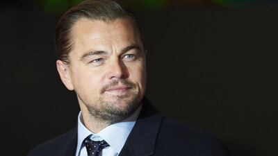 Leonardo DiCaprio, an actor noted for his work with the World Wildlife Foundation, will attend the WEF meeting. Niklas Halle’n / AFP