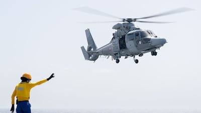 A Panther helicopter of the French Navy. photo: Navy/Defence