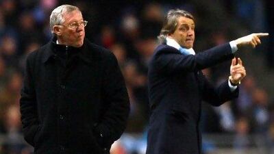 Sir Alex Ferguson and Roberto Mancini have traded too many words.