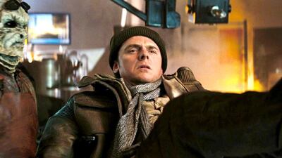 Simon Pegg has starred as Scotty in the rebooted Star Trek films. Courtesy Paramount Pictures