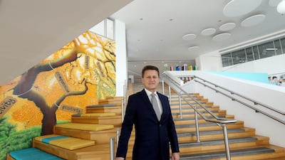 Graham Beale, executive principal at Arcadia School in Dubai, said parents have voiced their concerns of the amount of homework pupils have to contend with. Satish Kumar/ For the National