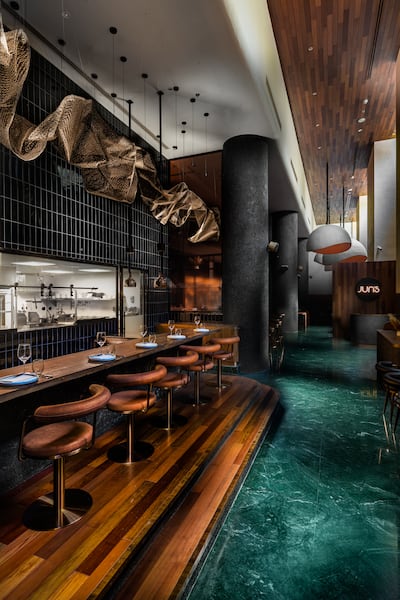 Interior of Jun's Dubai. Photo: Jun's Dubai