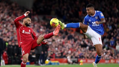 Mohamed Salah is likely to move to the Saudi Pro League. Getty Images