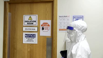 Pupils in the primary section will be told the nurses in protective wear are "astronauts", so they "do not feel afraid" if and when getting checked.