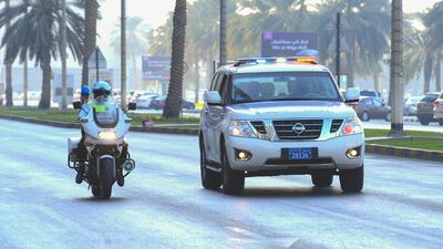 Sharjah Police said the body of the child was found inside a car