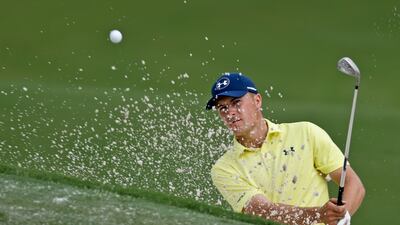 Jordan Spieth is a leading contender for the US PGA Championship where victory will make him the youngest player to win the career grand slam. Chris Carlson / AP Photo