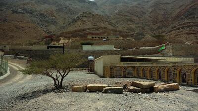 A new-style stone building.