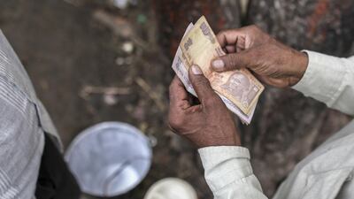 The rupee is among Asia's worst-performing currencies this year, tumbling to an 18 month low last week.Dhiraj Singh/Bloomberg