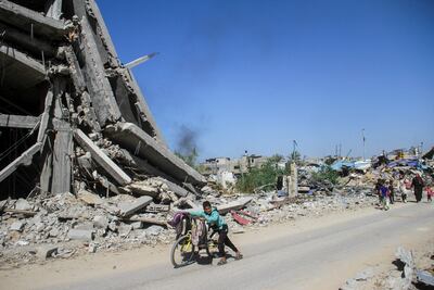 Gaza has been left largely destroyed by more than a year of war. Photo: Reuters