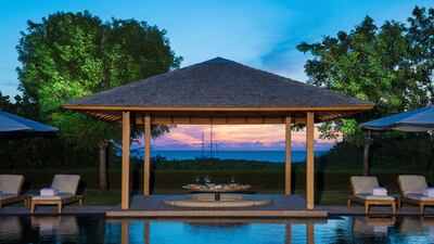 The six-bedroom Amanyara Villa.