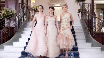 From left, Leighton Meester, Selena Gomez and Katie Cassidy in the movie Monte Carlo.