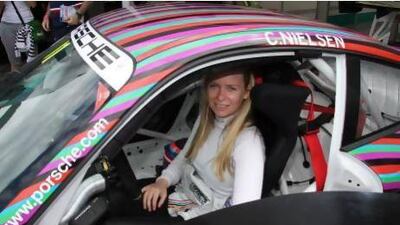 Christina Nielsen, of Denmark, returns to competition in Qatar this weekend. Courtesy GT3 Cup Challenge Middle East