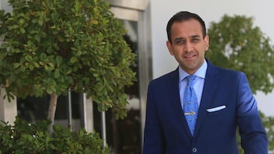 Umej Bhatia, Singapore’s ambassador to the UAE. Ravindranath K / The National