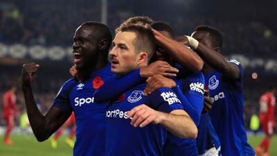 Left-back: Leighton Baines (Everton) – Scored the pressure penalty against Watford to end Everton’s losing run and set a club record for most successful spot kicks. Peter Byrne / AP Photo