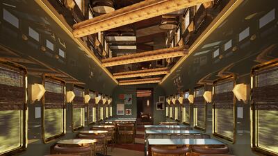 The train will consist of 15 carriages.