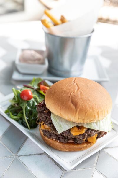 The Kulture Smash Burger, one of Kulture House's best sellers. Antonie Robertson / The National