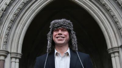 Lauri Love pictured in 2018. AFP