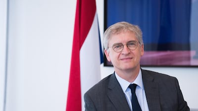 Dutch ambassador Lody Embrechts says his country will help the UAE become self-sufficient by helping local farms boost production. Courtesy: Embassy of the Kingdom of the Netherlands