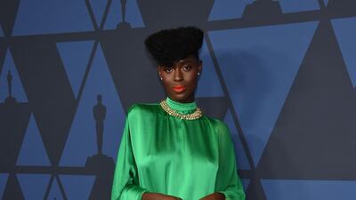 Josie Turner-Smith arrives to attend the 11th Annual Governors Awards gala hosted by the Academy of Motion Picture Arts and Sciences at the Dolby Theater in Hollywood on October 27, 2019. AFP